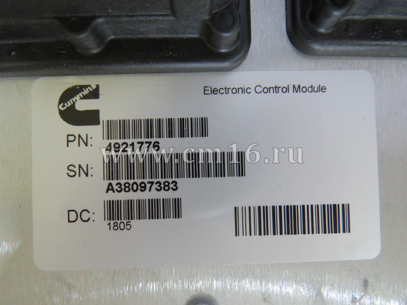 Блок управления двигателем ECM (не прошитый) (Continental) ISLe,QSB,QSC Е-4 (ОРИГИНАЛ) (O+)